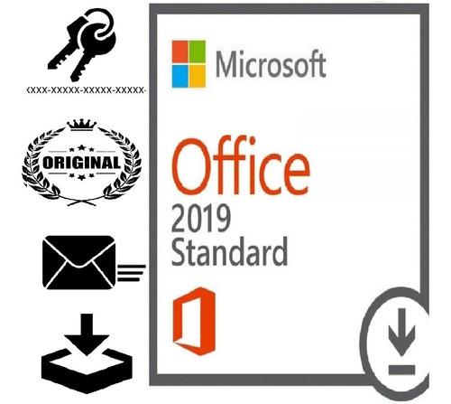 Licencia Office 2019 Standard 5pc Original Retail Permanente