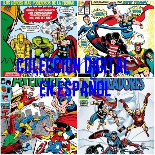 Los Vengadores Avengers Marvel Comic Digital Completa