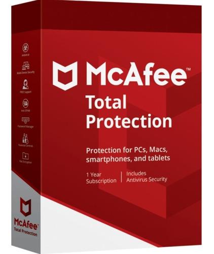 Mcafee Antivirus 2020 Total Protection 1 Año 5 Pc Tecnoarte