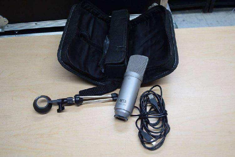 Microfono de Usb Condensador Marshall MXL USB.006 con base