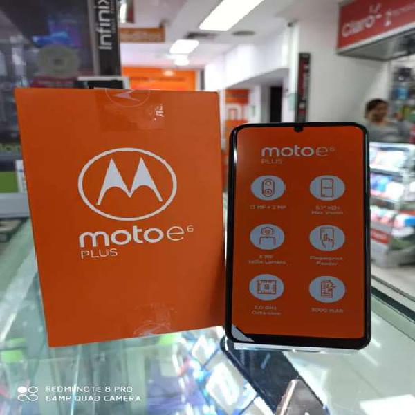 Motorola Moto E6 Plus De 64 G. Nuevos