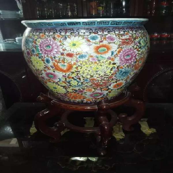 Potera antigua china porcelana