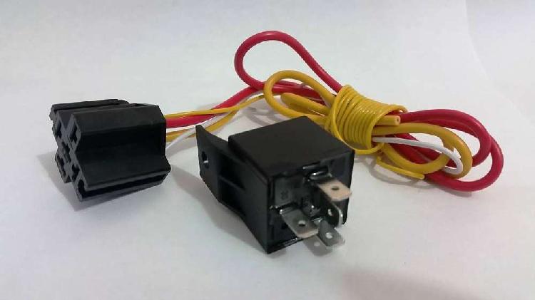 Relay rele 12V 40A JD1915 y Socket automovil Paquete de5