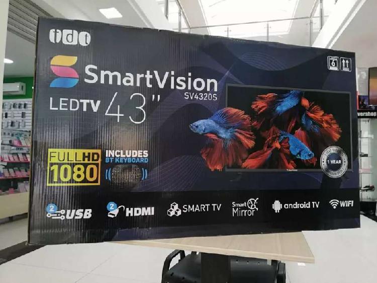 Televisor smart visión 43" full hd