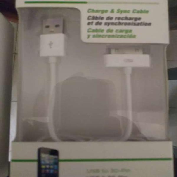 CABLE USB PARA IPOD -IPHONE 4