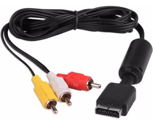 Cable De Audio Y Video Play Station 2 - Play Station 3