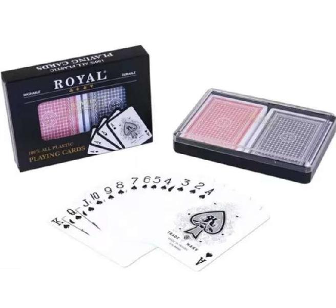 Cartas Royal Baraja de Poker Juego Mesa