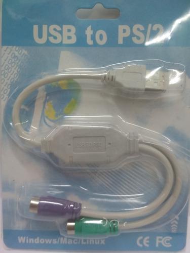 Convertidor De Usb A Ps2 -blanco