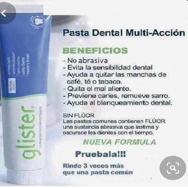Crema dental concentrada