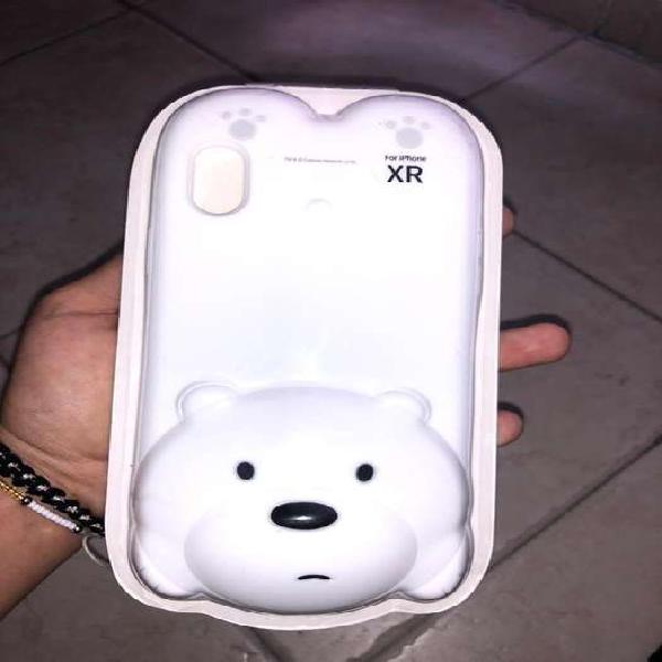 Estuche para iphone Xr de oso polar
