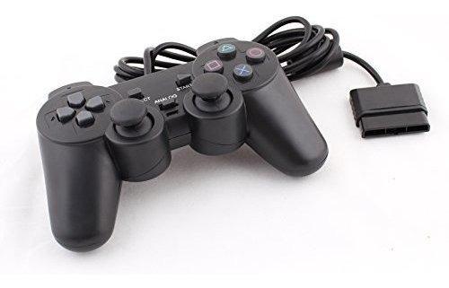Funcilit Playstation 2 Controlador Con Cable Gamepad Negro