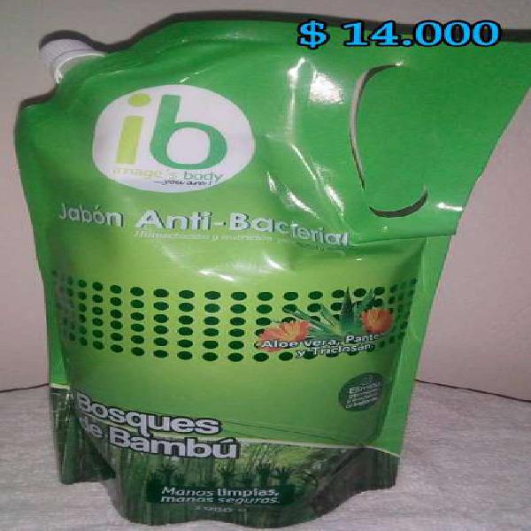 Jabón anti-bacterial Bosques de Bambú 1 litro