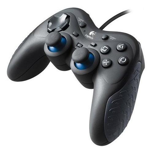 Logitech Extreme Action Gamepad Para Playstation 2 Black