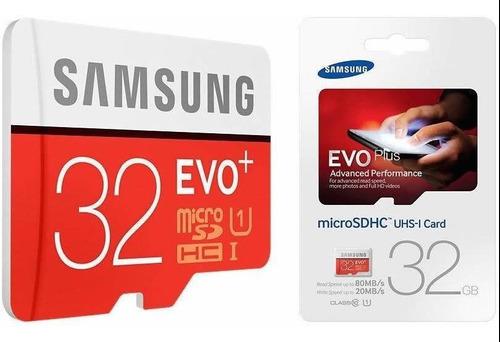 Memoria Micro Sd 32 Gb Samsung Evo Plus Clase 10, Original!!