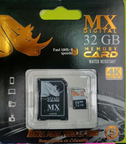 Memoria Micro Sd 32gb 4k Mx