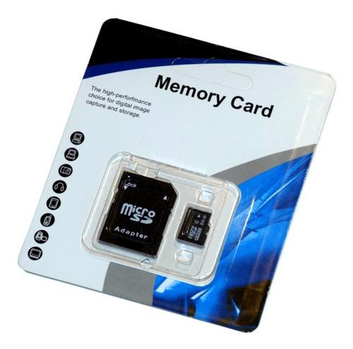 Memoria Micro Sd 64 Gb Clase 10 Tarjeta + Adaptador