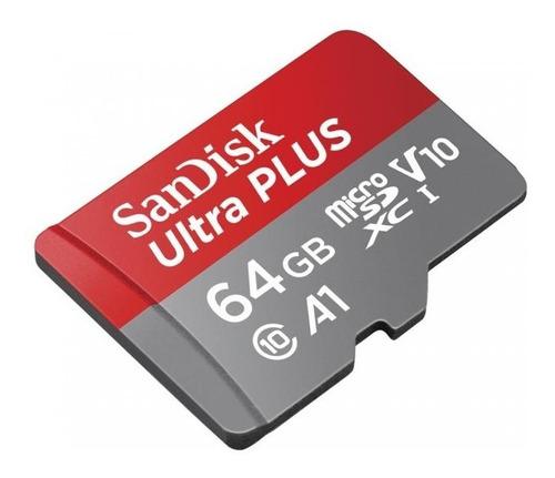 Memoria Micro Sd Sandisk 64gb 100mb/s Clase 10 Android Ultra