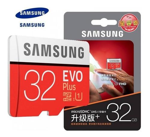 Micro Sd Samsung Evo Plus 32gb Memoria Clase 10 95 Mbs