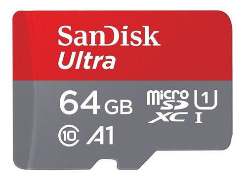 Micro Sd Sandisk Ultraplus 64 Gb Clase 10 100mn/s