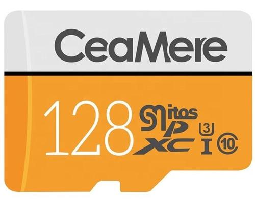 Microsd 128gb Ceamere 80mbs Clase10 Memoria Micro Sd V30 128