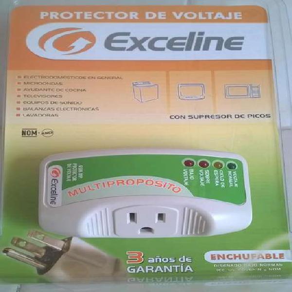 Protector de Voltaje Multiproposito Exceline Nuevo