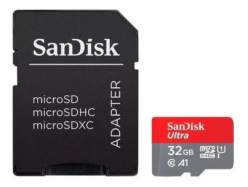 Sandisk Ultra, Memoria Micro Sdhc 32gb, C10, U1, A1, 98mb/s