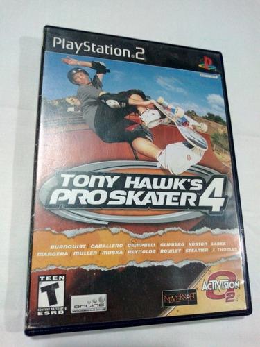 Tony Hawk's Pro Skater 4 Playstation 2 Original Completo