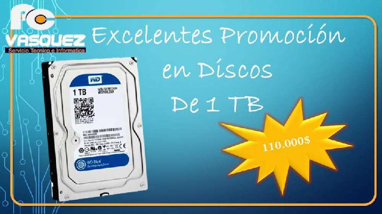 Venta de Disco Duro 1 TB -PC.