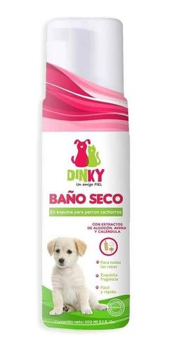 Baño Seco Dinky Espuma Para Perros Cachorros 200ml