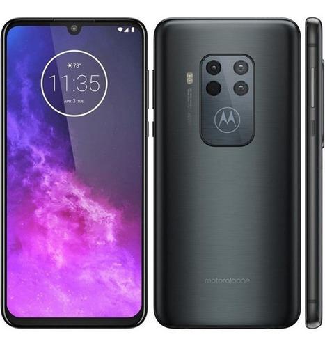 Celular Libre Motorola One Zoom Ram 4gb Rom 128gb Gris