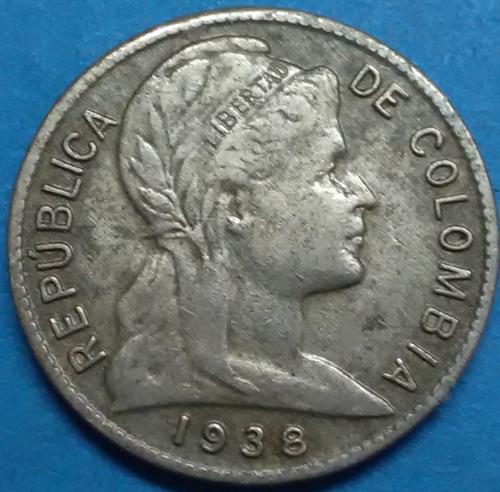 Colombia Moneda 1 Centavo 1938