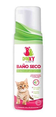 Dinky Baño Seco Espuma Para Gato Cachorro 200 Ml