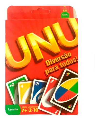 Juego Mesa Niños Cartas Uno Clasico