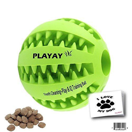 Juguete Para Perro Playay Pelota Interactiva Color: Verde