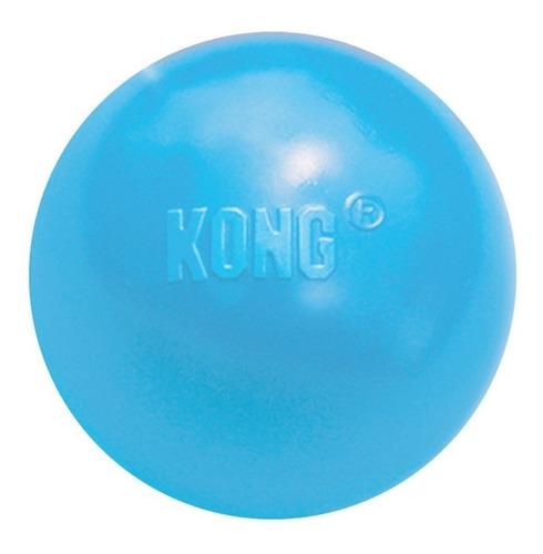 Juguete Perros Kong Ball Puppy Pelota Talla M Medium Azul