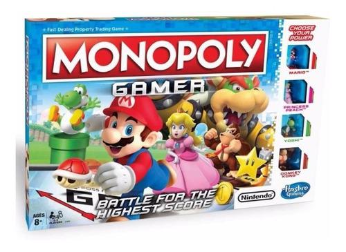 Monopoly Mario Bros Gamer Español Juego Nintendo Hasbro