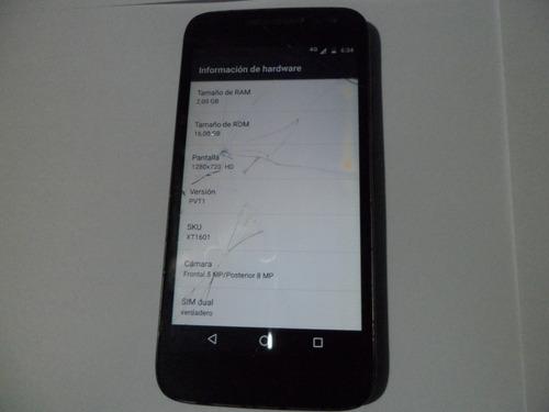 Motorola Moto G4 Play Fisurado Pero Funcional Doble Simcard