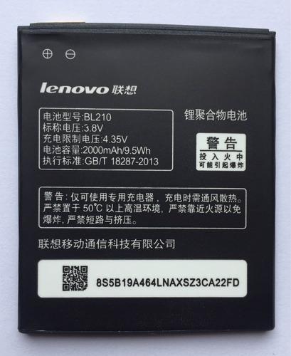 Batería Para Lenovo Bl210/ S820,s820e,a750e. Tipo Original