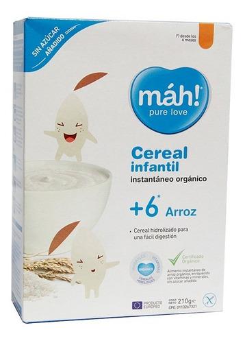 Cereal Mah! Sin Azucar Arroz X 210 Gramos