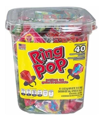 Dulces Ring Pop X 40 Unidades - kg a $2