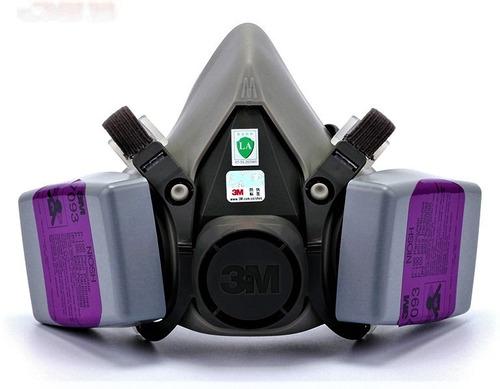 Respirador N95 + 2 Filtros N95 - P100 Marca 3m - Originales