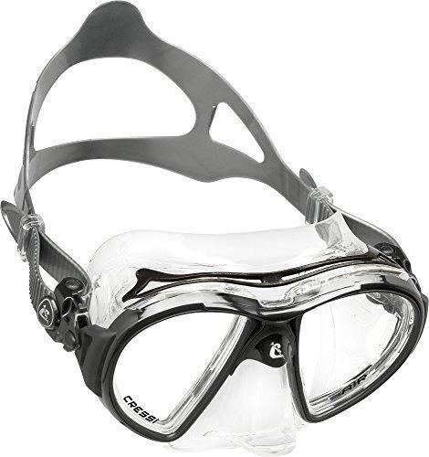 Cressi Air Premium Buceo Snorkel Mascara Cristal Silicona He
