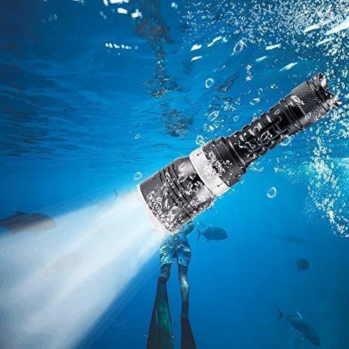 Mixxar Ms01 1200 Lumenes Linterna De Buceo Submarino Submari