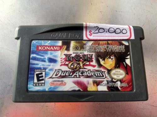 Juego De Gameboy Advance Original, Yu Gi Oh Gx Duel Academy.