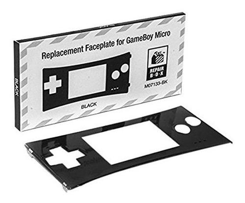 Placa De Recambio Game Boy Micro (negro)