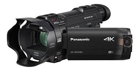 Videocámara Panasonic Hc-wxf991k 4k Lente Leica Dicomar 20x