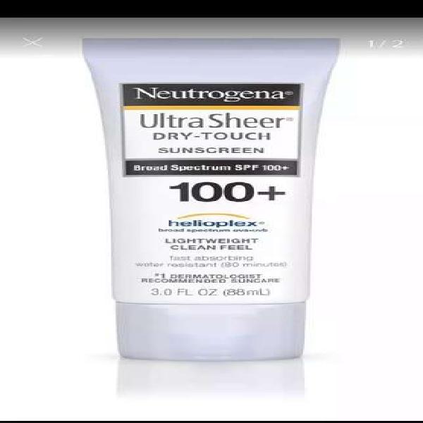 Bloqueador neutrogena 100 Ultra Sheer Dry Touch