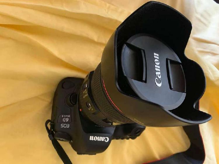 Camara Canon Eos 6D Mark ll Con lente