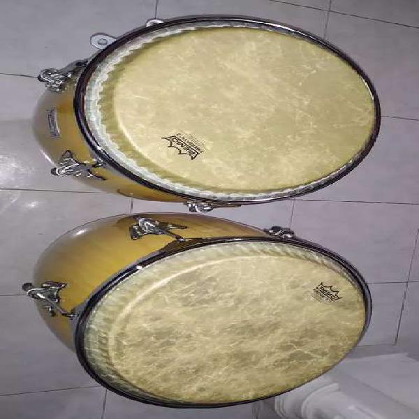Congas remo (11/75 y 12/50) parches fiberskyn
