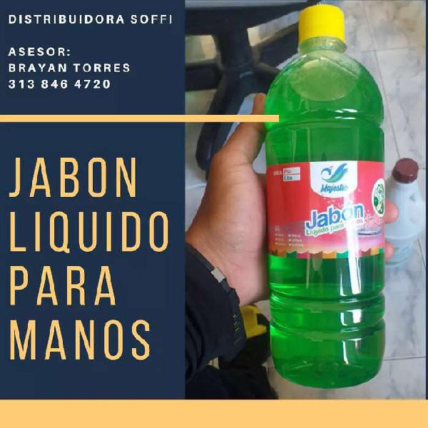 Jabon liquido para manos x1000 ml